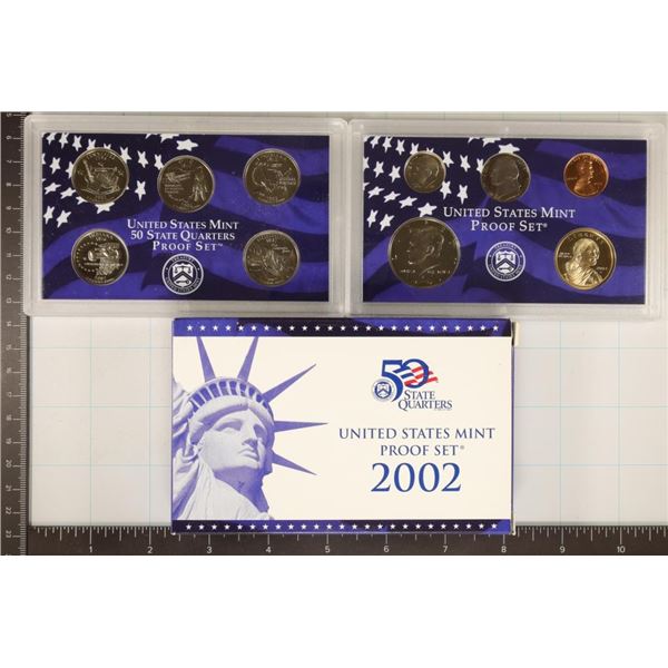 2002 US PROOF SET (WITH BOX)