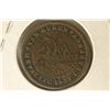 Image 2 : 1837-1841 HARD TIMES TOKEN VAN BUREN METALLIC