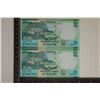 Image 2 : 2-BANK OF MALAWI 50 KWACHA CU COLORIZED BILLS