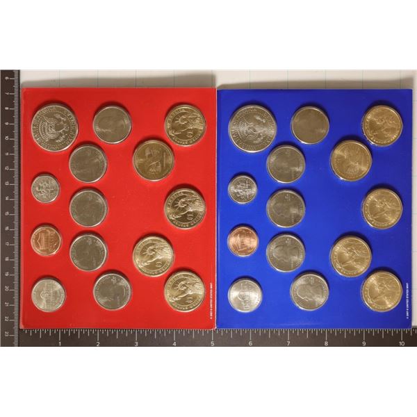 2010 US MINT SET (UNC) P/D IN PLASTIC CARDS