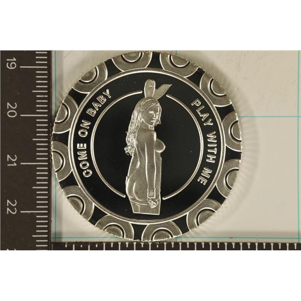1 TROY OZ .999 FINE SILVER PROOF ADULT THEMED