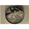 Image 1 : .67 TROY OZ .999 FINE SILVER PF "APOLLO 7" ROUND