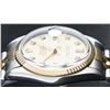 Image 2 : Rolex Mens 2 Tone Champagne Diamond 36MM Datejust Wristwatch
