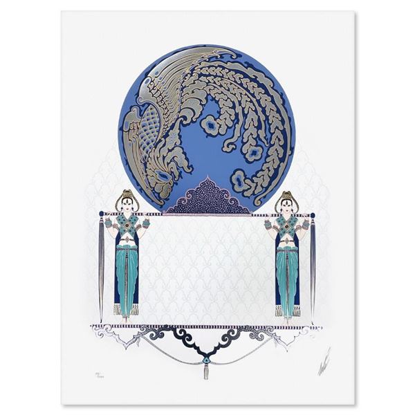 Blue Asia by Erte (1892-1990)
