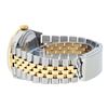 Image 8 : Rolex Mens Two Tone And Stainless Steel Green String And Emerald Datejust Wristw