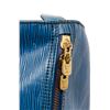 Image 9 : Louis Vuitton Blue Epi Leather Keepall 55 Travel Bag