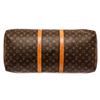 Image 4 : Louis Vuitton Brown Monogram Canvas Keepall 55 Travel Bag