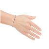 Image 4 : 5.33 ctw Diamond 14K White and Yellow Gold Bracelet