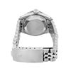 Image 9 : Rolex Ladies Stainless Steel Silver Index Dial Diamond And Emerald Bezel Date Wi