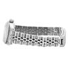 Image 7 : Rolex Ladies Stainless Steel Silver Index Engine Turn Bezel Watch With Rolex Box