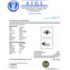 Image 3 : 0.91 ctw Emerald and 1.09 ctw Diamond 14K White Gold Ring