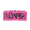 Image 5 : Balenciaga Pink Graffiti Printed Calfksin Leather Hourglass XS Top Handle Should