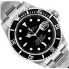 Rolex Mens No Holes Case Stainless Steel Black Dial Submariner With Rolex Box