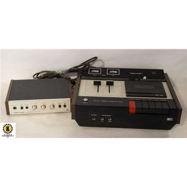 VINTAGE REALISTIC BRAND ELECTRONICS