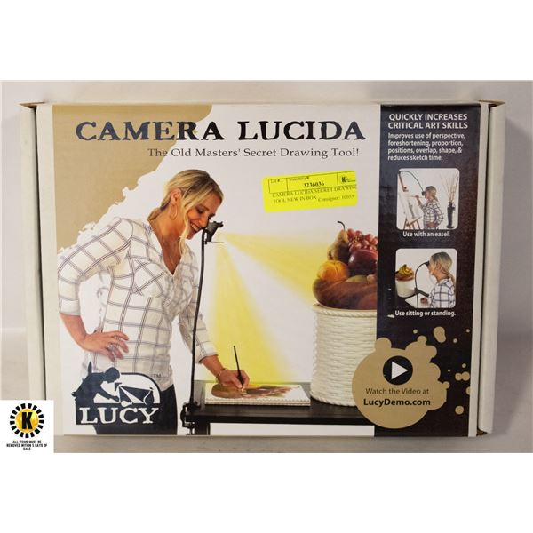 CAMERA LUCIDA SECRET DRAWING TOOL NEW IN BOX