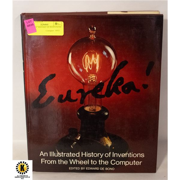 "EVREKA" HISTORY OF INVENTIONS HC BOOK