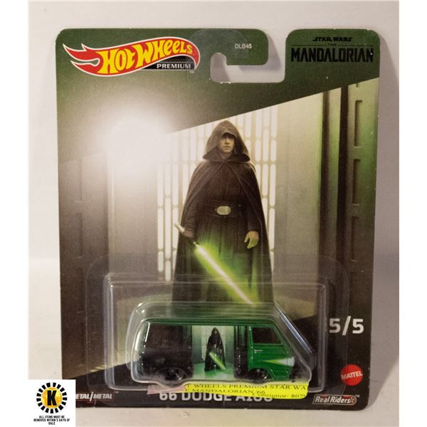 HOT WHEELS PREMIUM STAR WARS THE MANDALORIAN '66