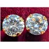 Image 1 : BZ2020-31C 14K CZ 4.5MM EARRINGS