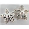 Image 1 : BZ2020-34C SILVER 2 STARS PENDANT