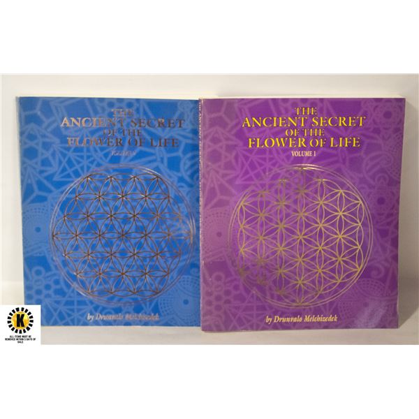 ANCIENT SECRET OF THE FLOWER OF LIFE 2 BOOK SET