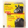 Image 1 : GARBAGE BAGS QUICK TIE- LOT OF 90 NEW