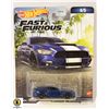 Image 1 : HOT WHEELS PREMIUM FAST & FURIOUS CUSTOM MUSTANG