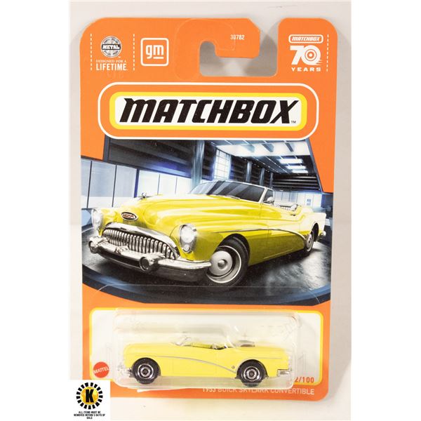 MATCHBOX 1953 BUICK SKYLARK CONVERTABLE