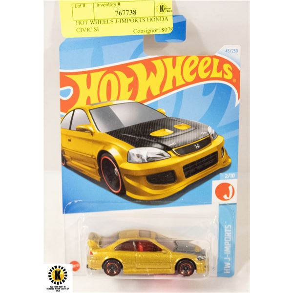 HOT WHEELS J-IMPORTS HONDA CIVIC SI