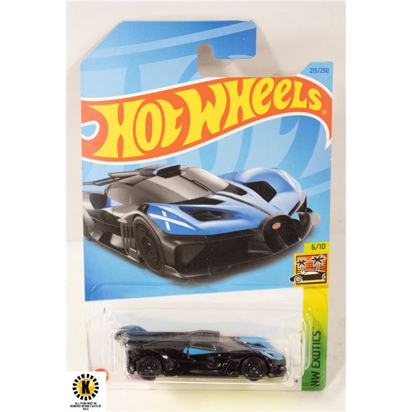 HOT WHEELS HW EXOTICS BUGATTI BOLIDE