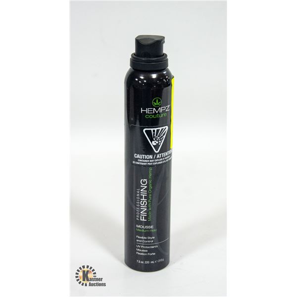 NEW HEMPZ COUTURE PROFESSIONAL FINISHING MOUSSE