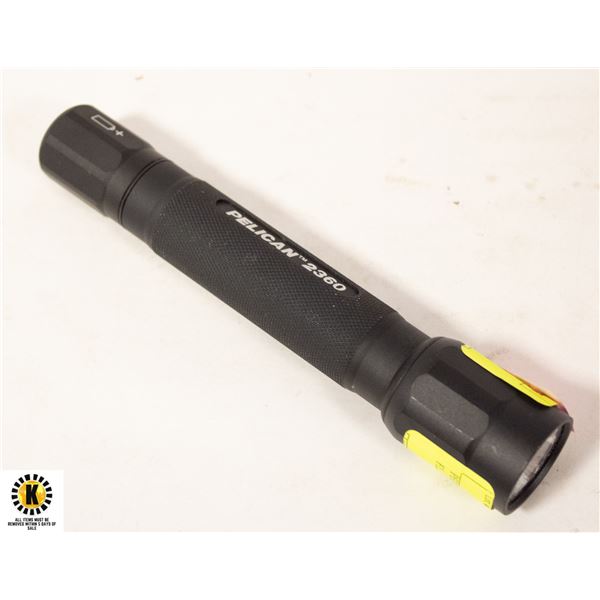 PELICAN PROGEAR 2360 LED FLASHLIGHT, BLACK