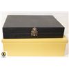 Image 1 : YELLOW STORAGE BOX, JEWELLERY SALESMAN DISPLAY