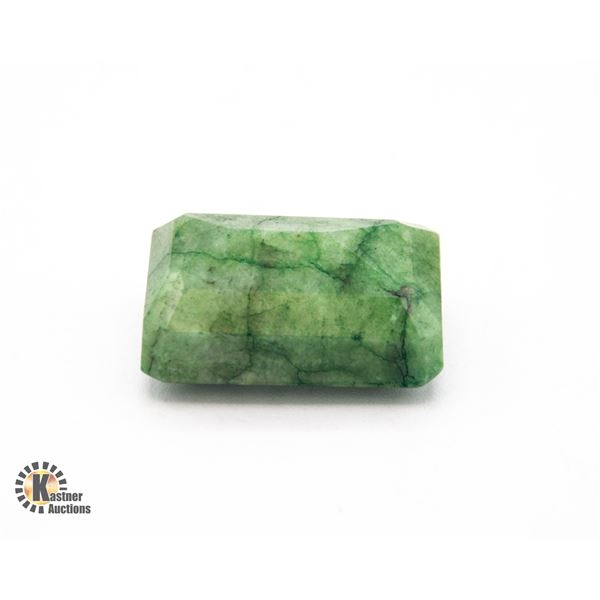#111- GREEN EMERALD GEMSTONES 157.40CT