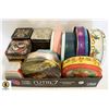 Image 1 : LOT OF VINTAGE TINS (S)