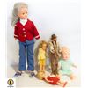 Image 1 : LOT OF 5 VINTAGE DOLLS