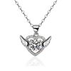 Image 1 : 1 CT GRA CERTIFIED MOISSANITE 925 SILVER NECKLACE