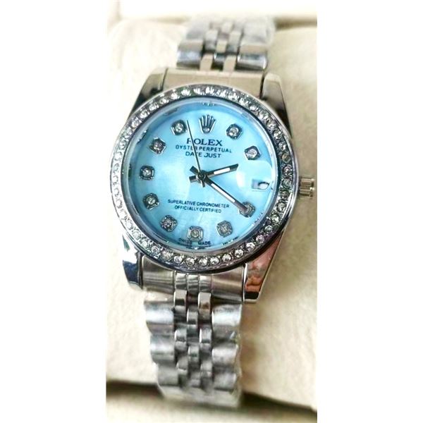 NEW REPLICA ROLEX QUARTZ WOMENS WATCH