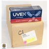 Image 1 : UVEX SAFETY GLASSES - S250x - QTY: 10 (NEW)