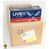Image 1 : UVEX SAFETY GLASSES - S250x - QTY: 10 (NEW)