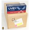 Image 1 : UVEX SAFETY GLASSES - S250x - QTY: 10 (NEW)