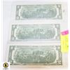 Image 2 : 3X$2 USD NOTES MINT CONDITION