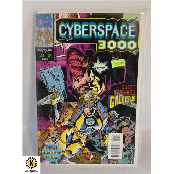 FIRST ISSUE CYBERSPACE3000 COMIC