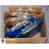 Image 1 : OFFICE SUPPLIES- CLIPBOARDS- BOX LOT ASSORTED