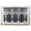 Image 1 : 4 CRYSTAL WINE GLASSES