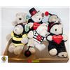 Image 1 : LOT OF STARBUCKS VALENTINE STUFFED ANIMALS