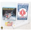 Image 1 : PENLIGHT LANYARD, OVERSIZED PLAYING CARDS, PUZZLE