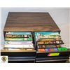 Image 1 : VHS STORAGE CASE WITH MOVIES