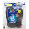 Image 1 : BLACK CREW SOCKS 12-16 SIZE 6-PACK FRUIT OF