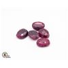 Image 1 : #100-RED RUBY GEMSTONES  90.40CT