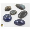Image 1 : #54-  LABADORITE ,LAPIS LZULI  GEMSTONE 116CT